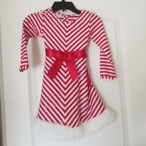 Girls Bonnie Jean Christmas Dress